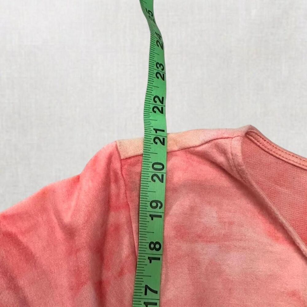 Y2K Summer Style Floral & Ivy pink Tie Dye Top with Twist Bottom - Picture 5 of 7